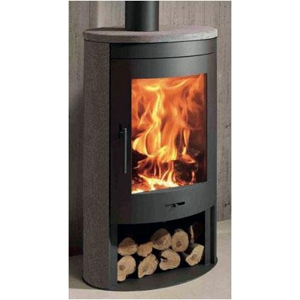 Poêle à bois Panadero Oval 3 stones Eco Design 8,7kW